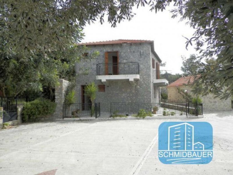 Ag. Paraskevi bei Triopetra Südkreta, Agia Paraskevi: Zweistöckiges traditionelles Steinhaus zu verkaufen Haus kaufen